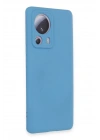Mey İthalat®   Mi 13 Lite Kılıf Nano içi Kadife Silikon - Mavi