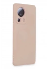 Mey İthalat®   Mi 13 Lite Kılıf Nano içi Kadife Silikon - Pudra
