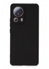 Mey İthalat®   Mi 13 Lite Kılıf Nano içi Kadife Silikon - Siyah