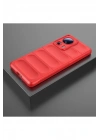 Mey İthalat®   Mi 13 Lite Kılıf Optimum Silikon - Kırmızı