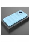 Mey İthalat®   Mi 13 Lite Kılıf Optimum Silikon - Sky Blue