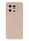 Mey İthalat®   Mi 13 Pro Kılıf Nano içi Kadife Silikon - Pudra