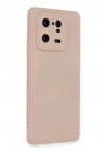 Mey İthalat®   Mi 13 Pro Kılıf Nano içi Kadife Silikon - Pudra