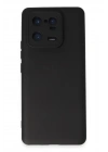 Mey İthalat®   Mi 13 Pro Kılıf Nano içi Kadife Silikon - Siyah