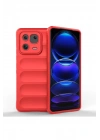 Mey İthalat®   Mi 13 Pro Kılıf Optimum Silikon - Kırmızı
