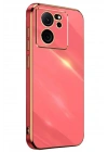 Mey İthalat®   Mi 13T Pro Kılıf Volet Silikon - Kırmızı