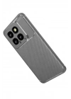 Mey İthalat®   Mi 14T Kılıf Auto Focus Karbon Kapak - Gri