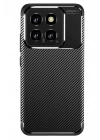 Mey İthalat®   Mi 14T Kılıf Auto Focus Karbon Kapak - Siyah