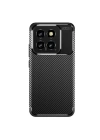Mey İthalat®   Mi 14T Kılıf Auto Focus Karbon Kapak - Siyah