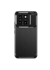 Mey İthalat®   Mi 14T Kılıf Auto Focus Karbon Kapak - Siyah
