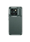 Mey İthalat®   Mi 14T Pro Kılıf Auto Focus Karbon Kapak - Koyu Yeşil