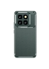 Mey İthalat®   Mi 14T Pro Kılıf Auto Focus Karbon Kapak - Koyu Yeşil