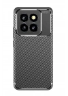 Mey İthalat®   Mi 14T Pro Kılıf Auto Focus Karbon Kapak - Siyah