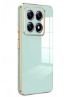 Mey İthalat®   Mi 14T Pro Volet Silikon - Açık Yeşil