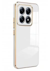 Mey İthalat®   Mi 14T Pro Volet Silikon - Beyaz
