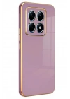 Mey İthalat®   Mi 14T Pro Volet Silikon - Mor