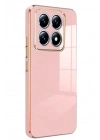 Mey İthalat®   Mi 14T Pro Volet Silikon - Pembe