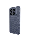 Mey İthalat®   Mi 15 Kılıf Auto Focus Karbon Kapak - Lacivert