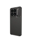 Mey İthalat®   Mi 15 Kılıf Auto Focus Karbon Kapak - Siyah