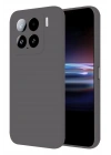 Mey İthalat®   Mi 15 Pro Kılıf Nano içi Kadife Silikon - Gri