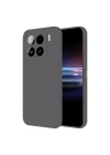 Mey İthalat®   Mi 15 Pro Kılıf Nano içi Kadife Silikon - Gri