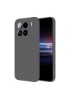 Mey İthalat®   Mi 15 Pro Kılıf Nano içi Kadife Silikon - Gri