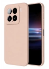 Mey İthalat®   Mi 15 Pro Kılıf Nano içi Kadife Silikon - Pudra