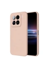 Mey İthalat®   Mi 15 Pro Kılıf Nano içi Kadife Silikon - Pudra