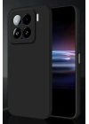 Mey İthalat®   Mi 15 Pro Kılıf Nano içi Kadife Silikon - Siyah