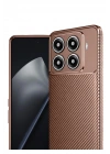 Mey İthalat®   Mi 15T Pro Auto Focus Karbon Kapak - Kahverengi
