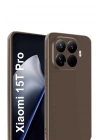 Mey İthalat®   Mi 15T Pro First Silikon - Kahverengi