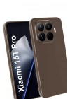 Mey İthalat®   Mi 15T Pro First Silikon - Kahverengi