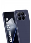 Mey İthalat®   Mi 15T Pro First Silikon - Lacivert