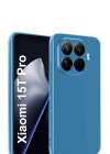Mey İthalat®   Mi 15T Pro First Silikon - Mavi