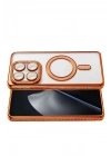 Mey İthalat®   Mi 15T Pro Joke Simli Magneticsafe Kılıf - Turuncu