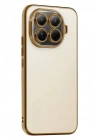 Mey İthalat®   Mi 15T Pro  Lensli Silikon - Gold