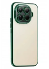 Mey İthalat®   Mi 15T Pro  Lensli Silikon - Yeşil