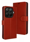 Mey İthalat®   Mi 15T Pro Trend S Plus Kapaklı Kılıf - Kırmızı
