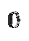 Mey İthalat®   Mi Band 4 Star Kordon - Siyah-Beyaz