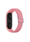 Mey İthalat®   Mi Band 6 Star Kordon - Pembe
