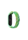 Mey İthalat®   Mi Band 6 Star Kordon - Turkuaz-Yeşil