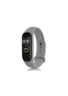 Mey İthalat®   Mi Band 7 Klasik Kordon - Açık Gri