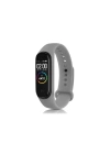 Mey İthalat®   Mi Band 7 Klasik Kordon - Açık Gri