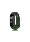 Mey İthalat®   Mi Band 7 Klasik Kordon - Haki Yeşil