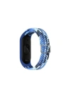 Mey İthalat®   Mi Band 7 Star Kordon - Lacivert-Mavi