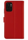 Mey İthalat®   Mi Note 10 Trend S Plus Kapaklı Kılıf - Kırmızı