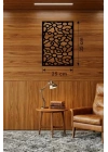 Mey İthalat® Modern Bağlantı Temalı Ahşap Duvar Tablosu - 25x35 cm Lazer Kesim Soyut Pano