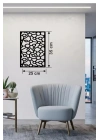 Mey İthalat® Modern Bağlantı Temalı Ahşap Duvar Tablosu - 25x35 cm Lazer Kesim Soyut Pano
