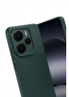 Mey İthalat®   Note 14 5G Auto Focus Karbon Kapak - Koyu Yeşil