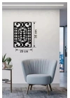 Mey İthalat® Osmanlı Motifli Dekoratif Ahşap Duvar Tablosu - 25x35 cm Lazer Kesim